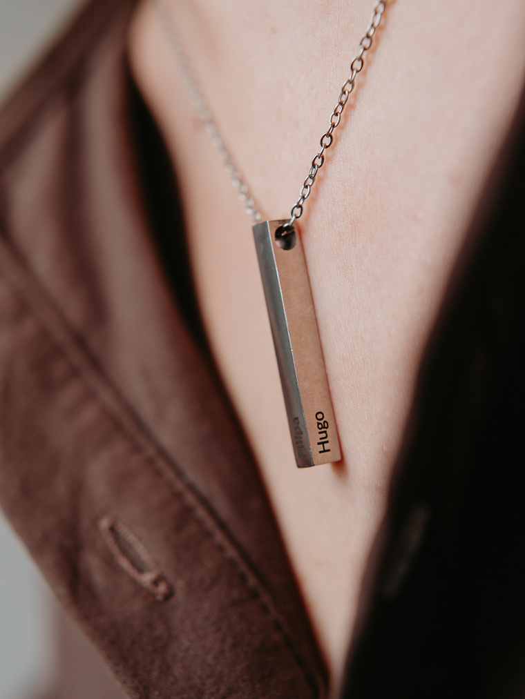 Colar com Nome Personalizado Barra 3