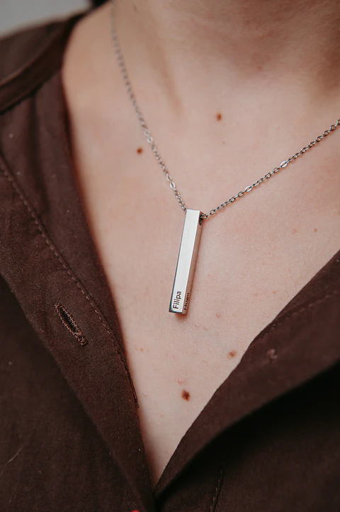Colar com Nome Personalizado Barra