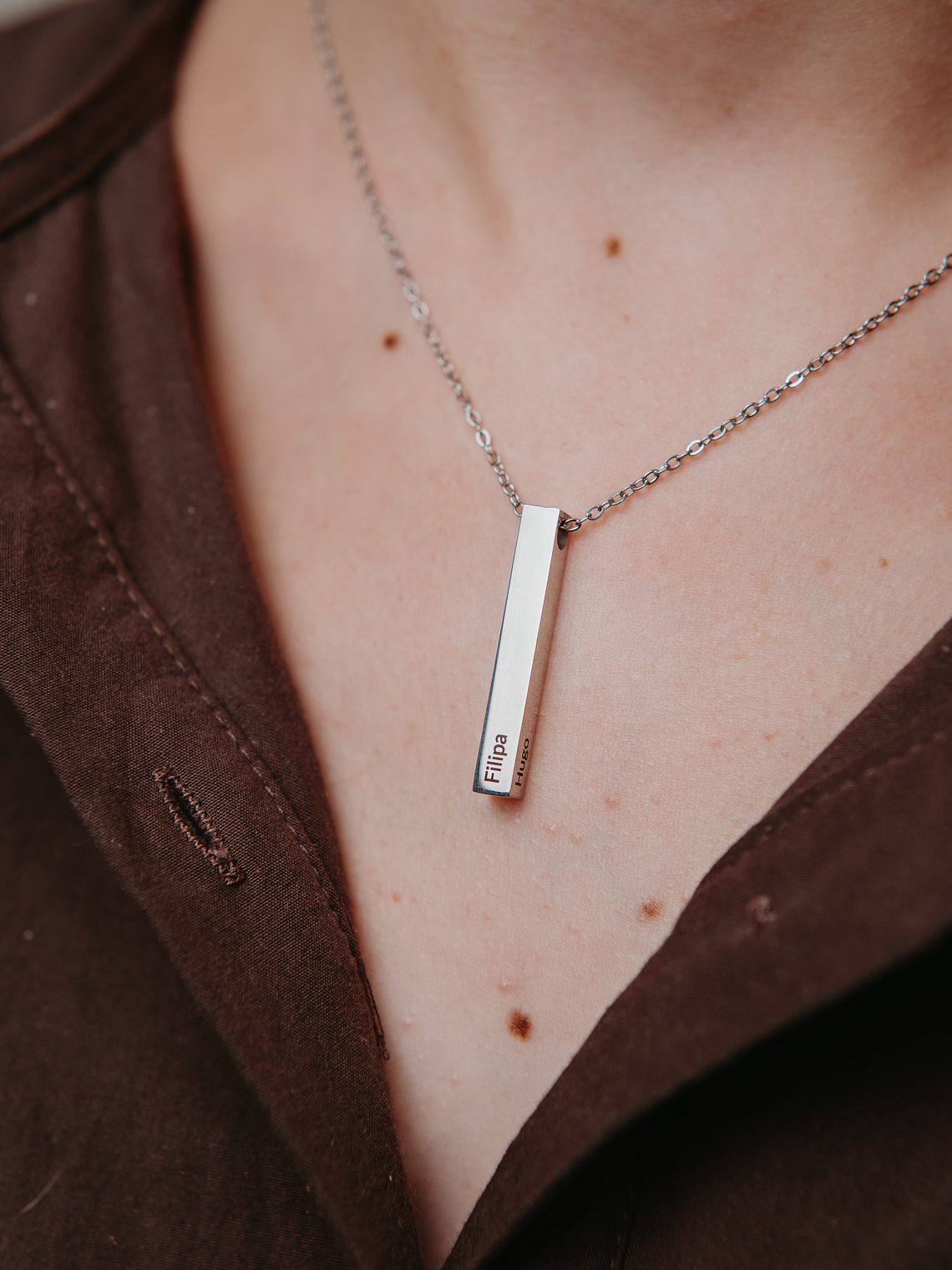 Colar com Nome Personalizado Barra 1