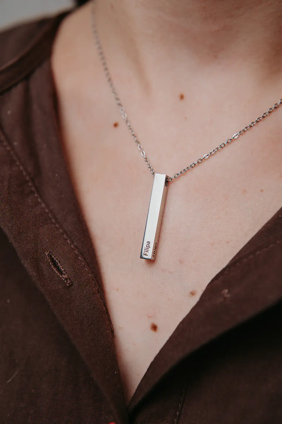 Colar com Nome Personalizado Barra 1