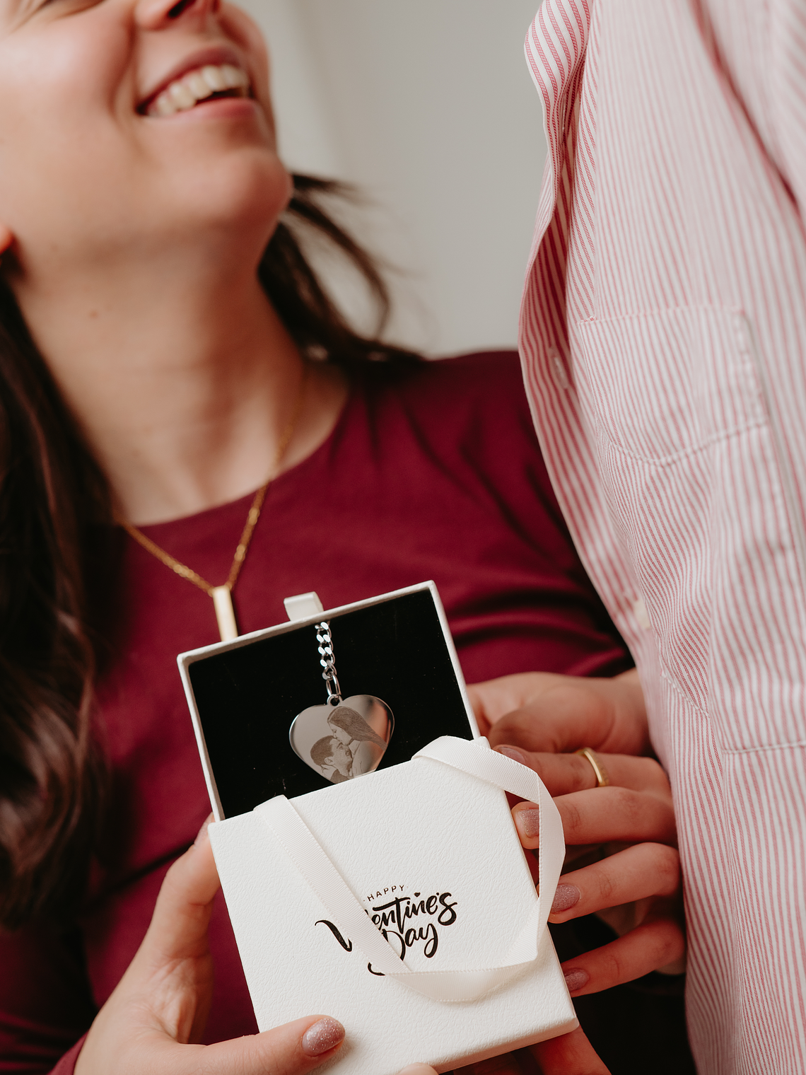 Porta-Chaves Coração c/ Fotografia 4