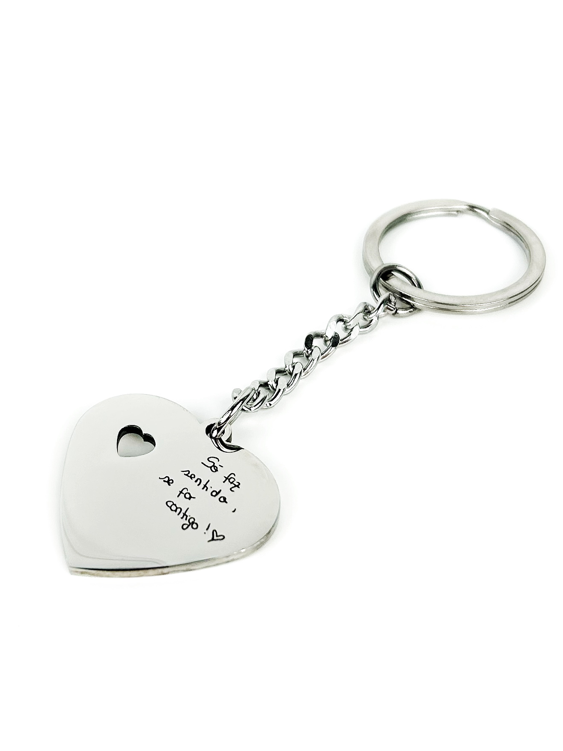 Porta-Chaves Coração Manuscrito 1