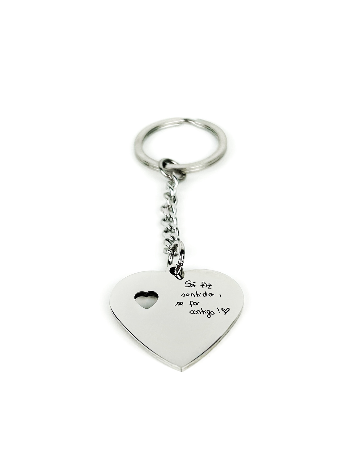 Porta-Chaves Coração Manuscrito 2