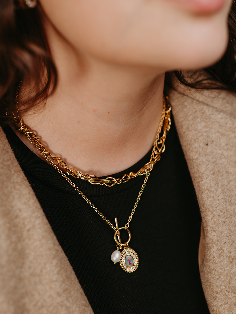 Colar Fé e Proteção 1