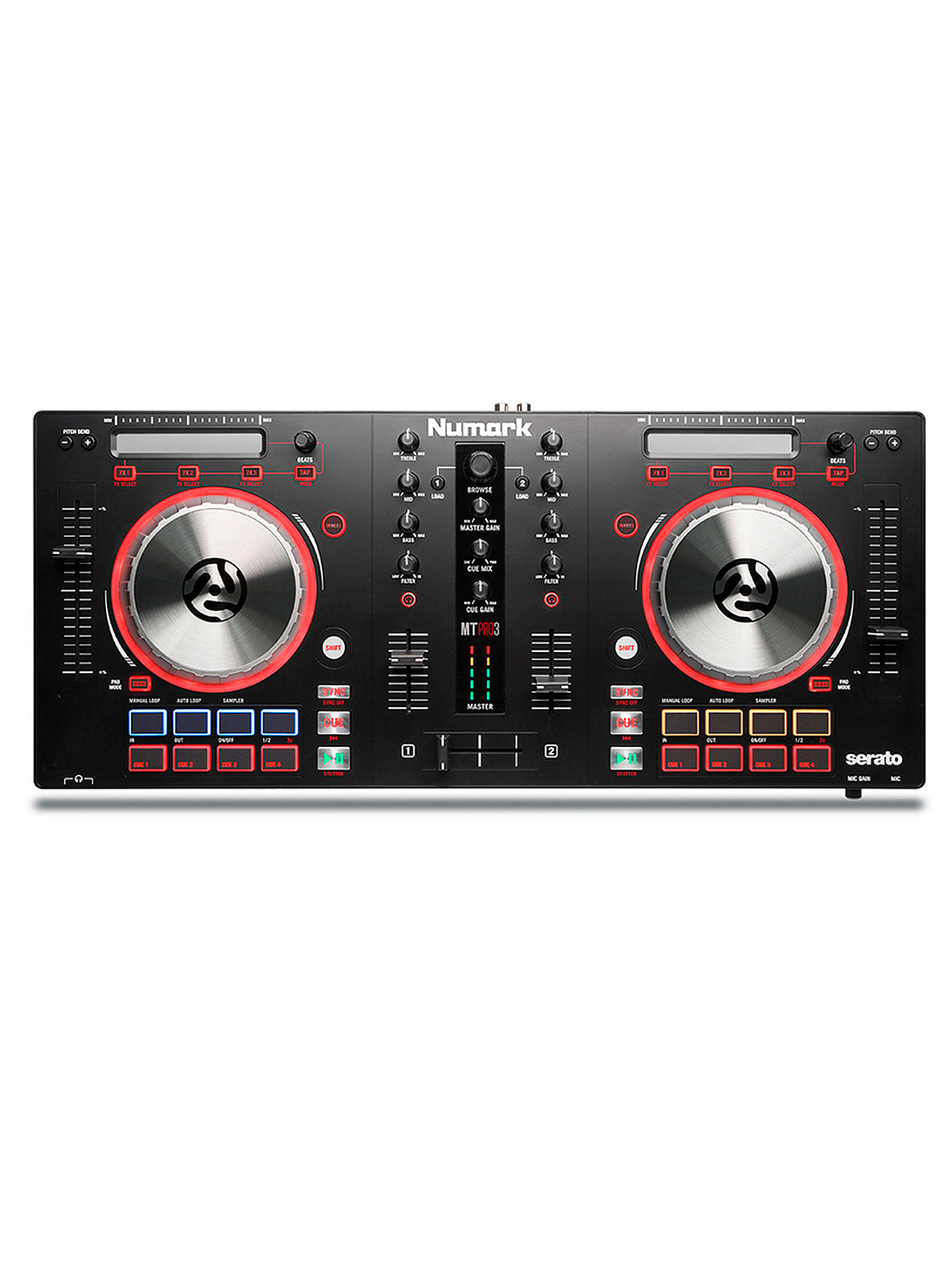 Controlador DJ MixTrack Pro 3 Numark, 2 canales 3