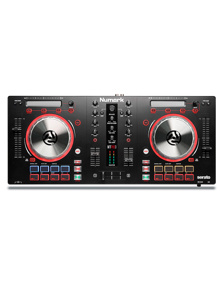 Controlador DJ MixTrack Pro 3 Numark, 2 canales 3