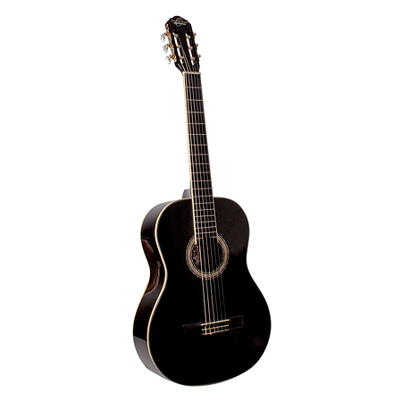 Guitarra Clásica OC9B Oscar Schmidt, color Negro