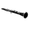 Clarinete LCLR1 Lübeck, Color Negro, 17 Tonos