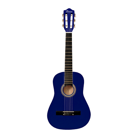 Guitarra Clásica 30" MGN01 Para Niño, Color Azul