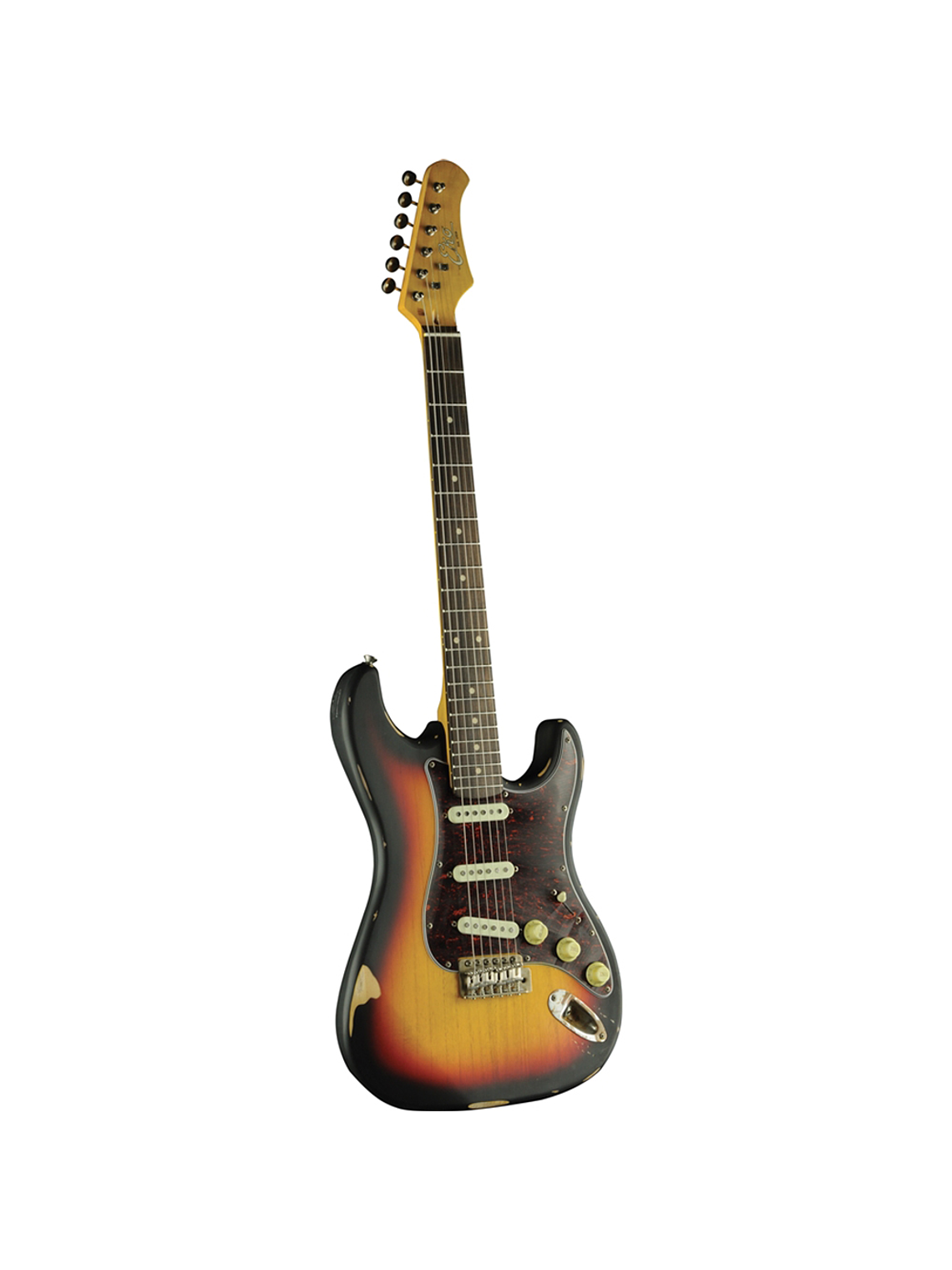 Guitarra Eléctrica S-300 Relic EKO, Sunburst 2