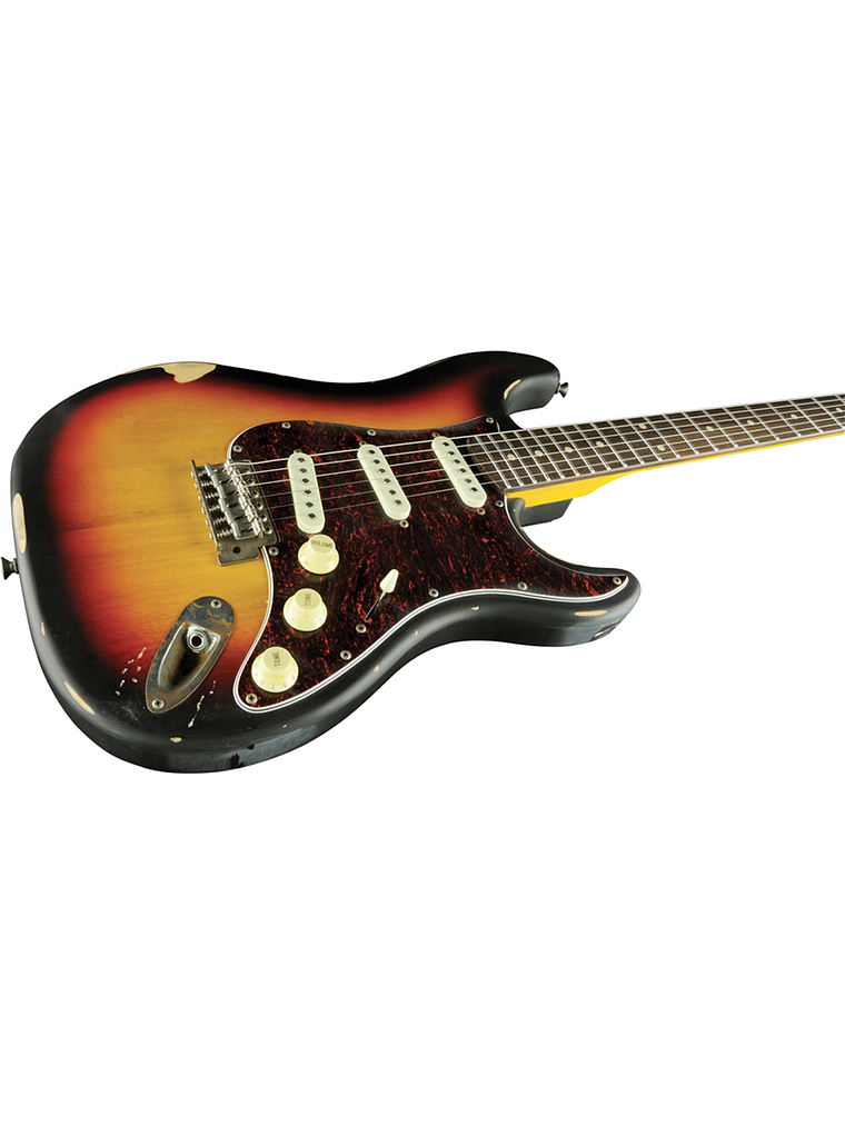 Guitarra Eléctrica S-300 Relic EKO, Sunburst 3