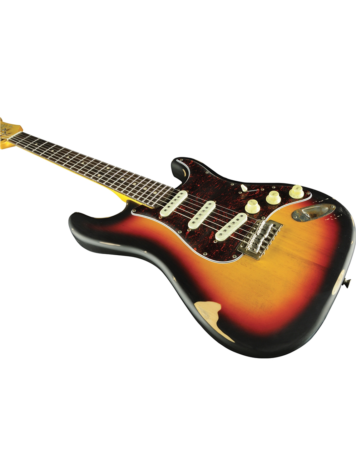 Guitarra Eléctrica S-300 Relic EKO, Sunburst 4