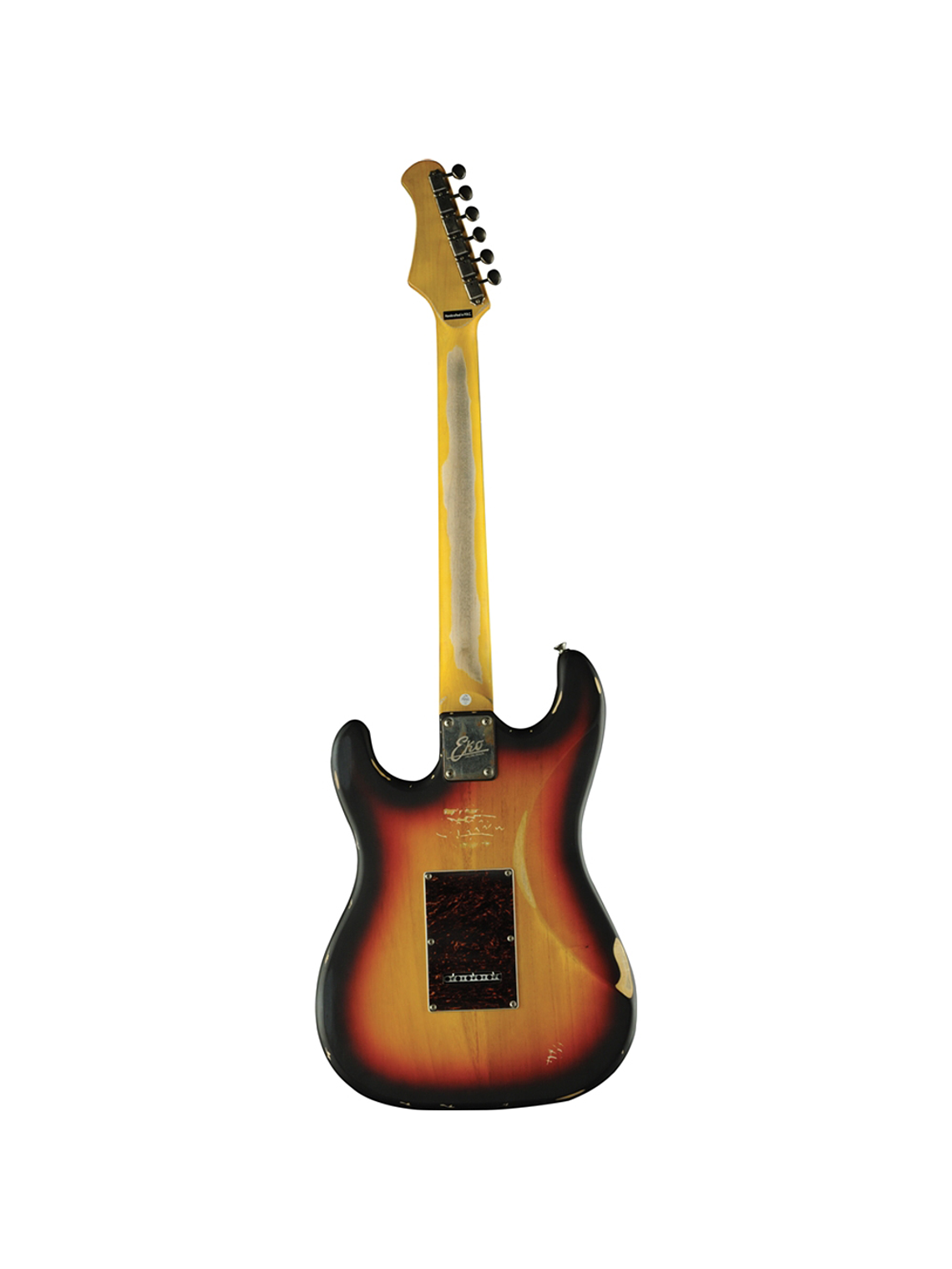 Guitarra Eléctrica S-300 Relic EKO, Sunburst 5