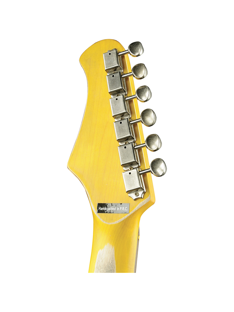 Guitarra Eléctrica S-300 Relic EKO, Sunburst 6