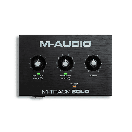 Interfaz de Audio Usb M-Track Solo II M-Audio