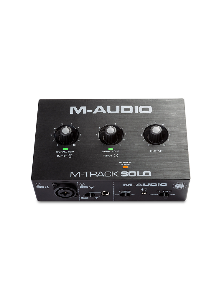 Interfaz de Audio Usb M-Track Solo II M-Audio 2