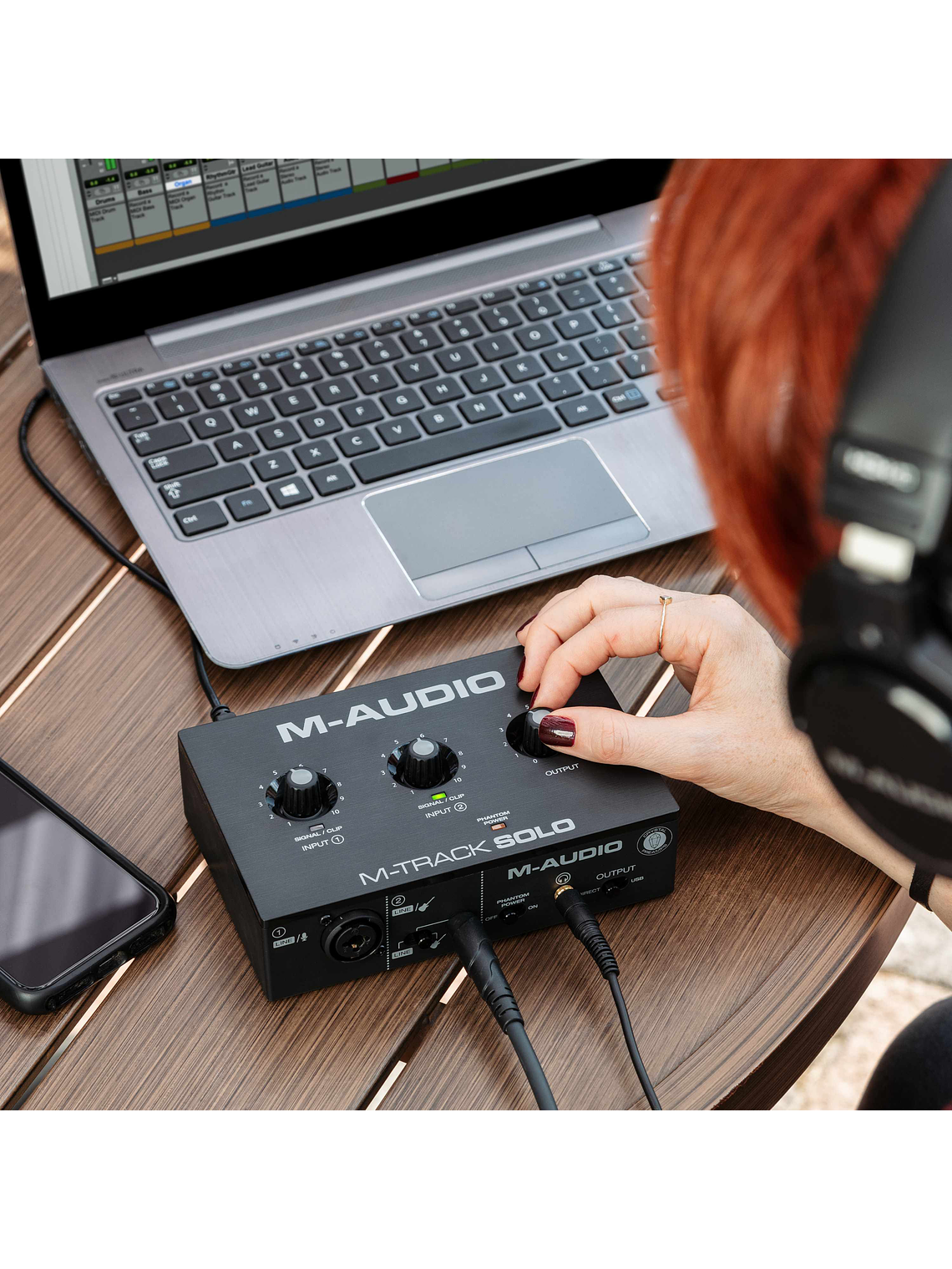 Interfaz de Audio Usb M-Track Solo II M-Audio 6