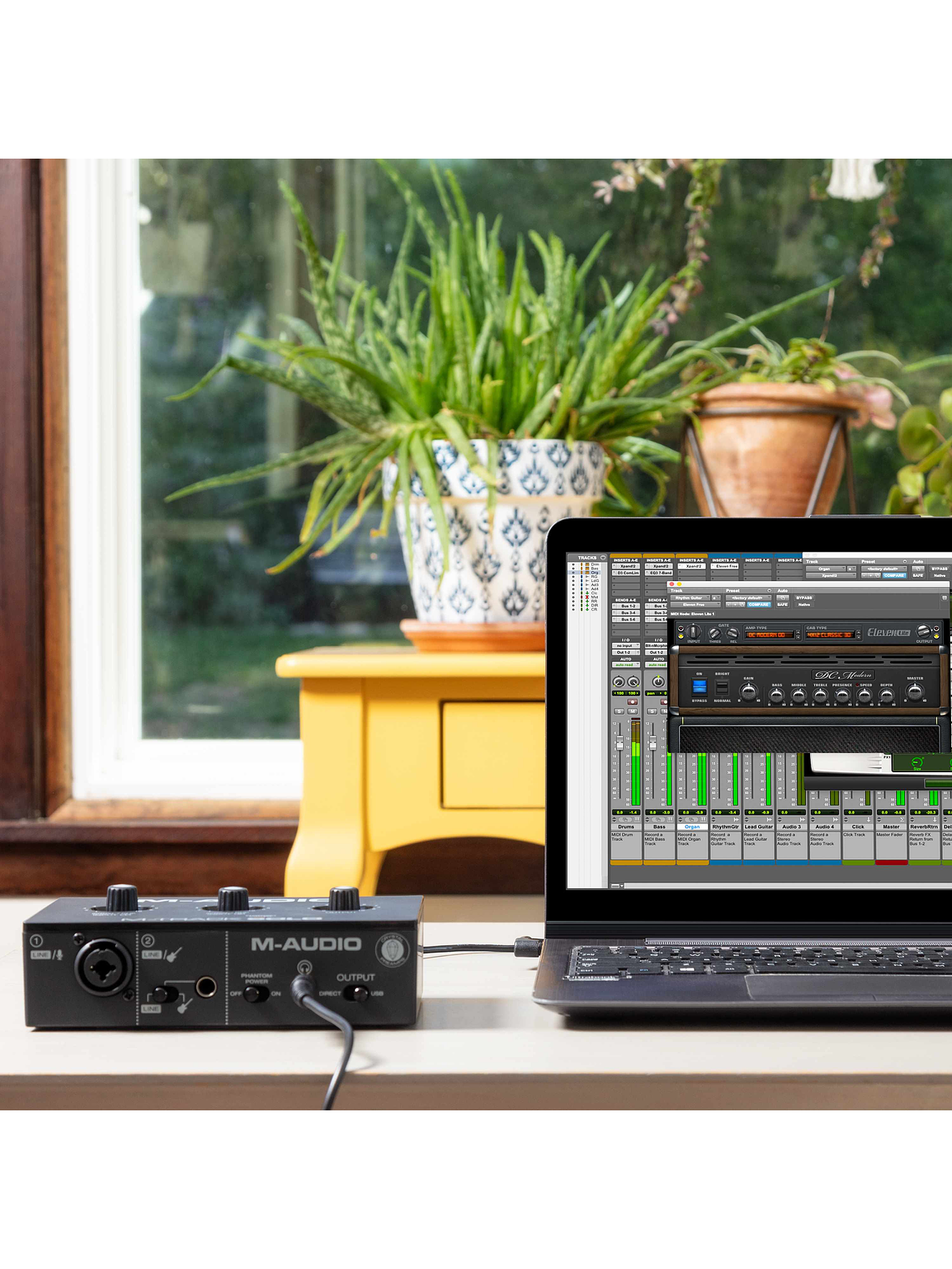 Interfaz de Audio Usb M-Track Solo II M-Audio 13