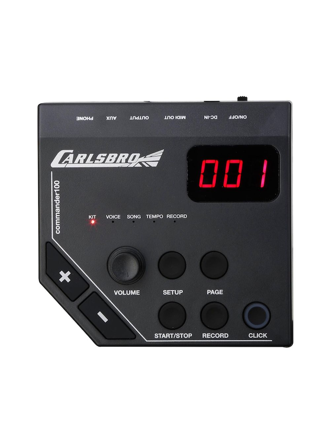 Batería Electrónica CSD-100, 7 piezas CARLSBRO 2