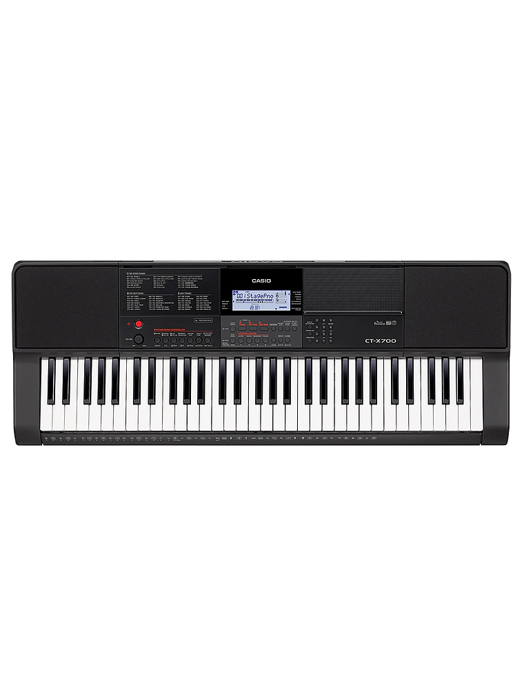 Teclado 61 Teclas CT-X700 Casio + fuente de poder 2