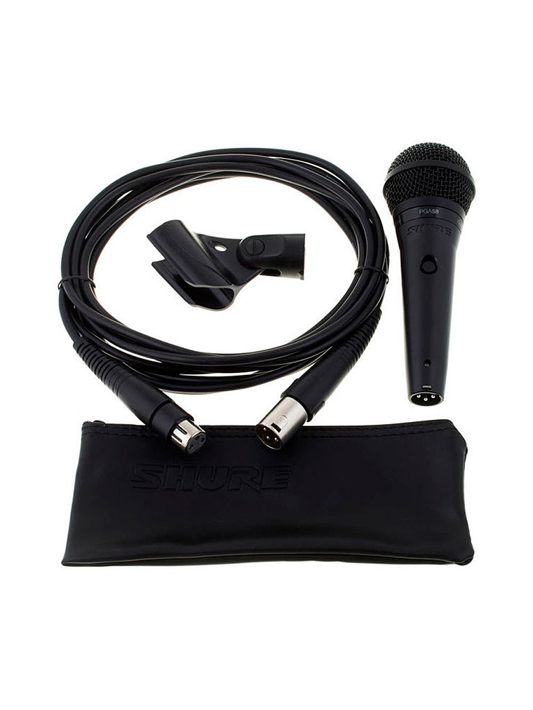 Micrófono dinámico vocal PGA58XLR Shure 2