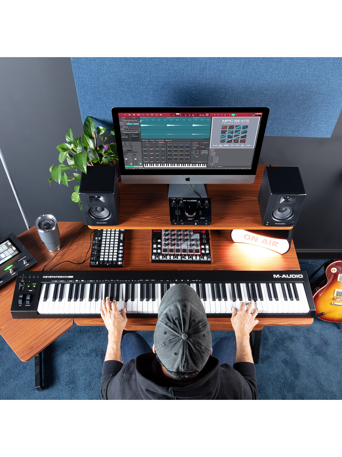 Controlador Midi Keystation 88 MK3 M-Audio 8