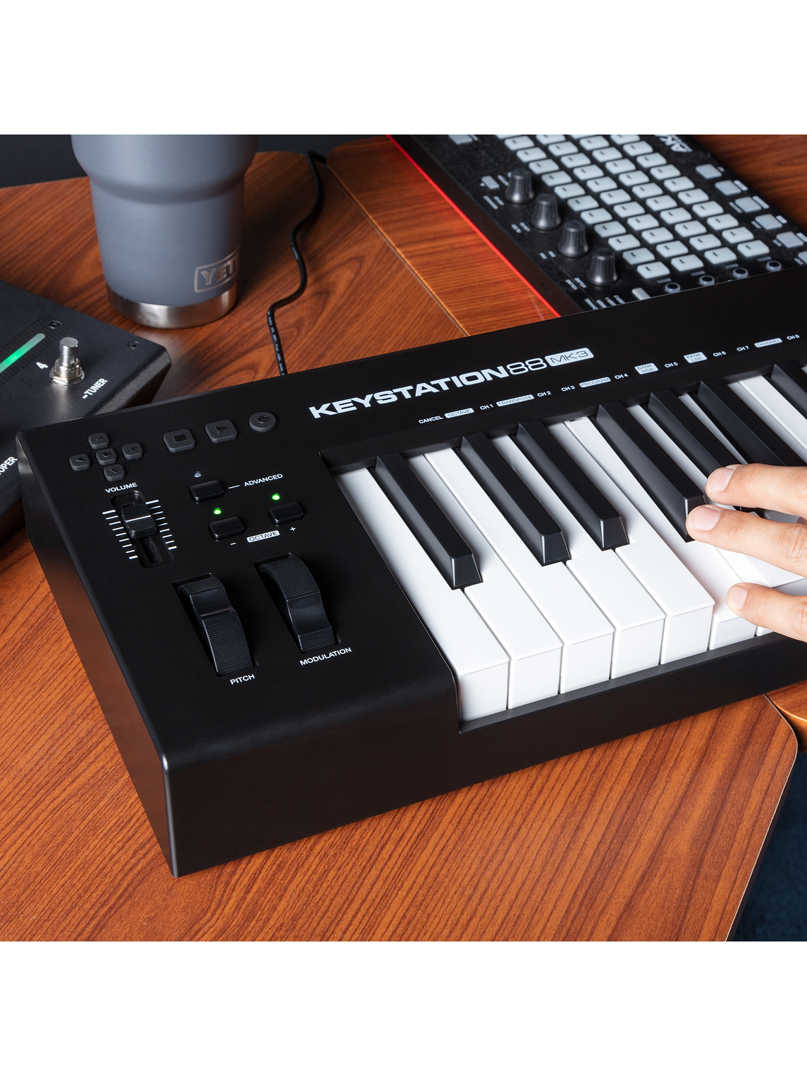 Controlador Midi Keystation 88 MK3 M-Audio 9