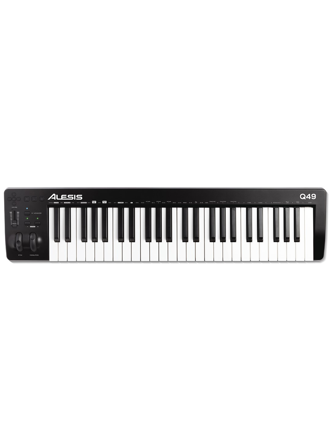 Controlador Midi 49 Teclas Q49 MKII Alesis 1