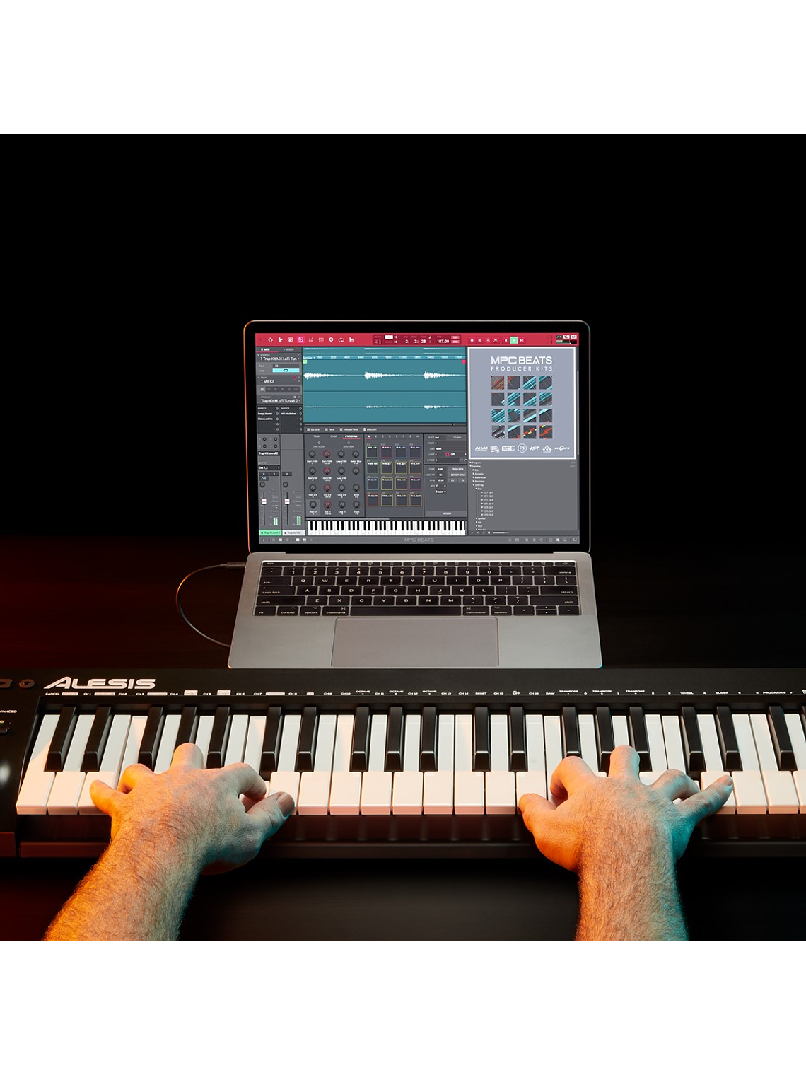 Controlador Midi 49 Teclas Q49 MKII Alesis 5