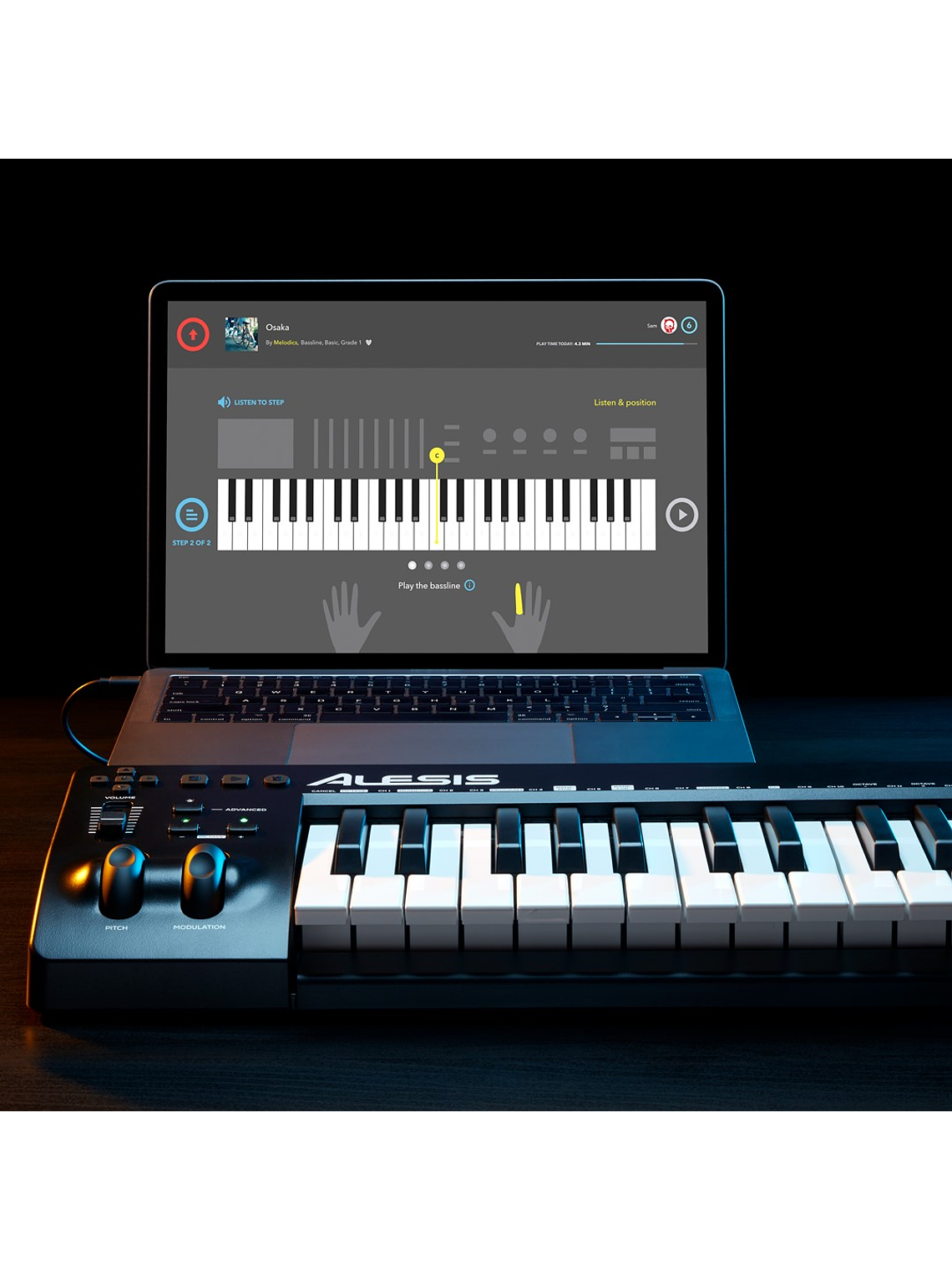 Controlador Midi 49 Teclas Q49 MKII Alesis 12