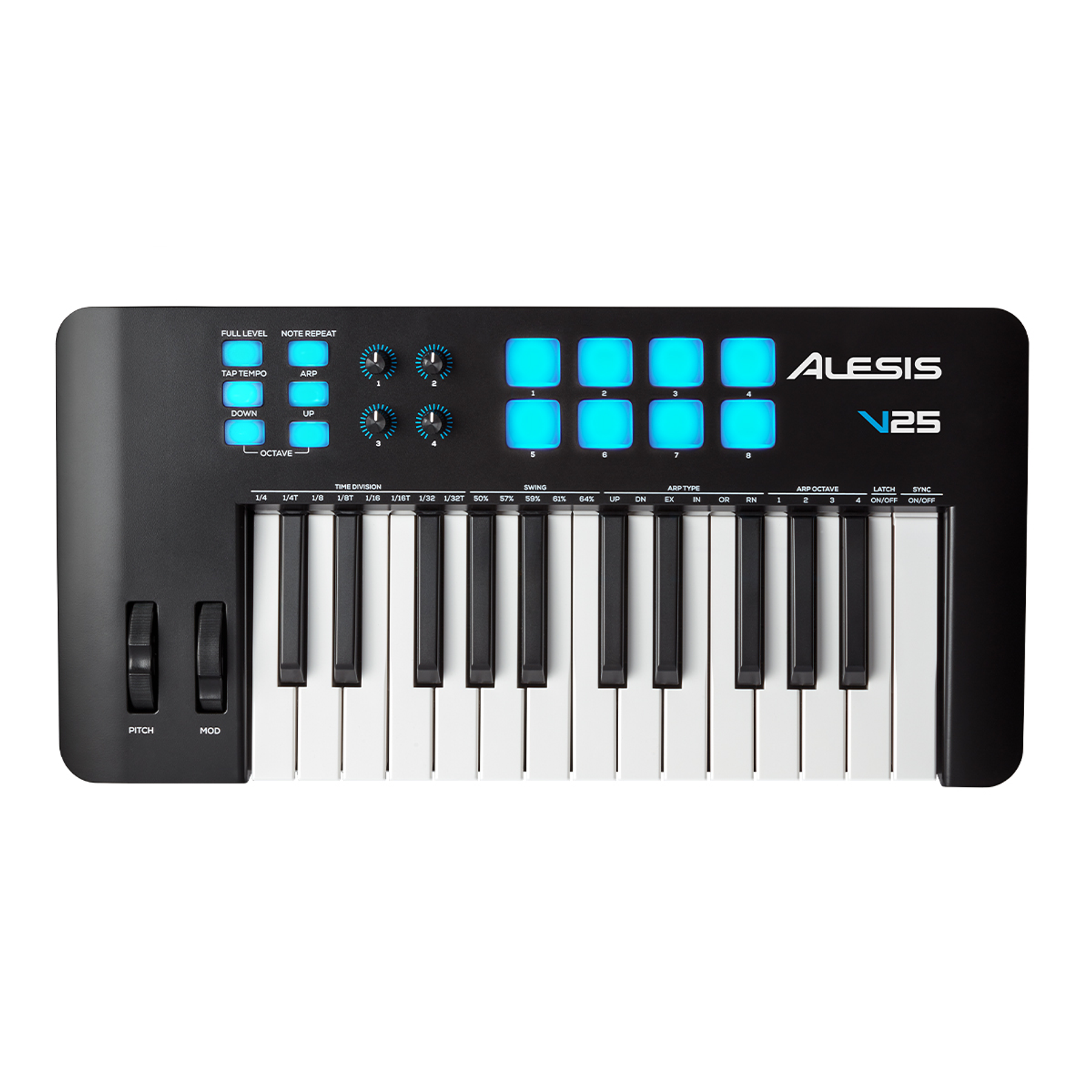 Controlador MIDI V25 MKII Alesis