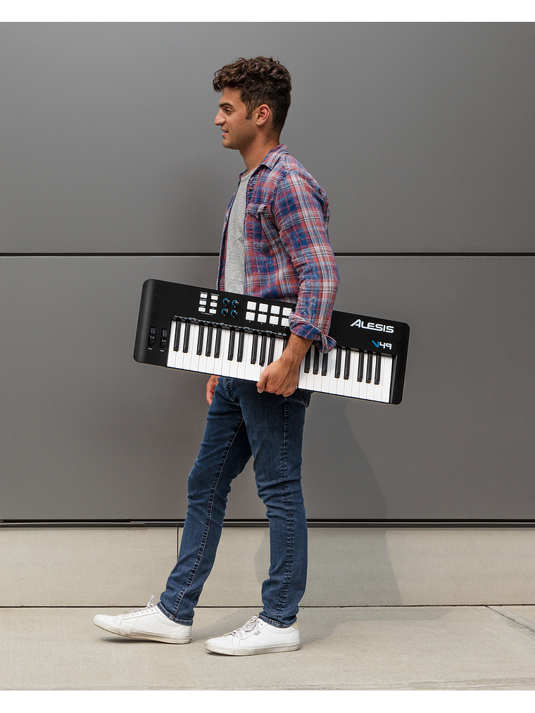 Controlador Midi V49 MKII Alesis 12