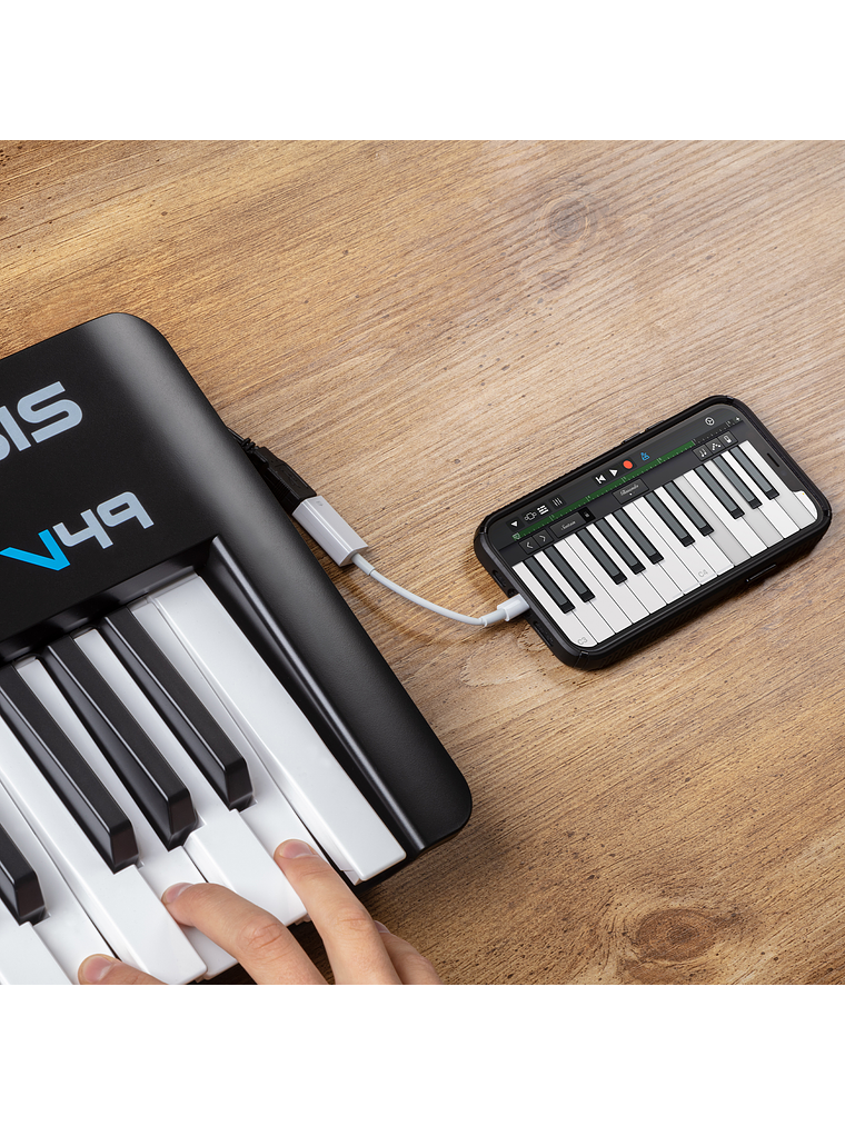 Controlador Midi V49 MKII Alesis 13