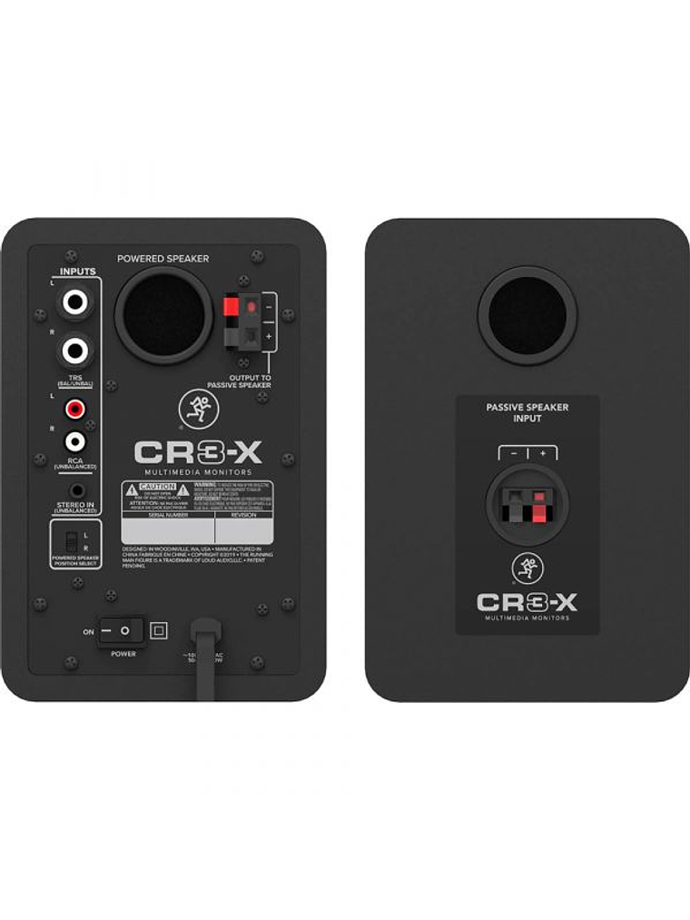 Monitor de Estudio Mackie Cr3-XBT Bluetooth (Par), 50 watts 2