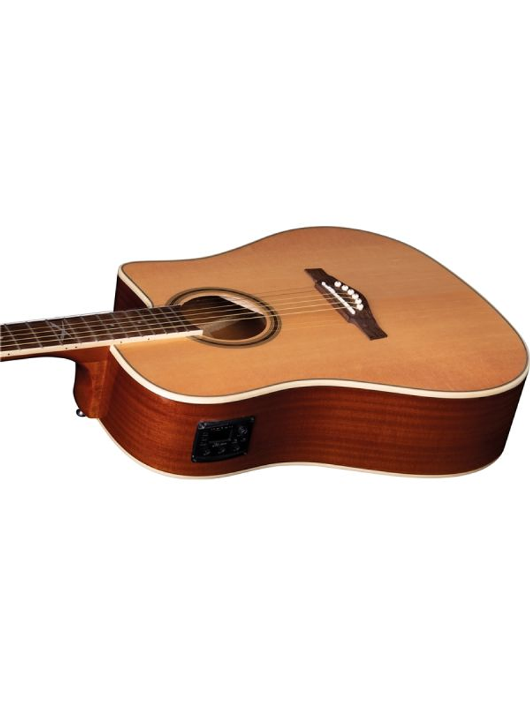 Guitarra Electroacustica EKO  NXT METAL D100CE Natural 3