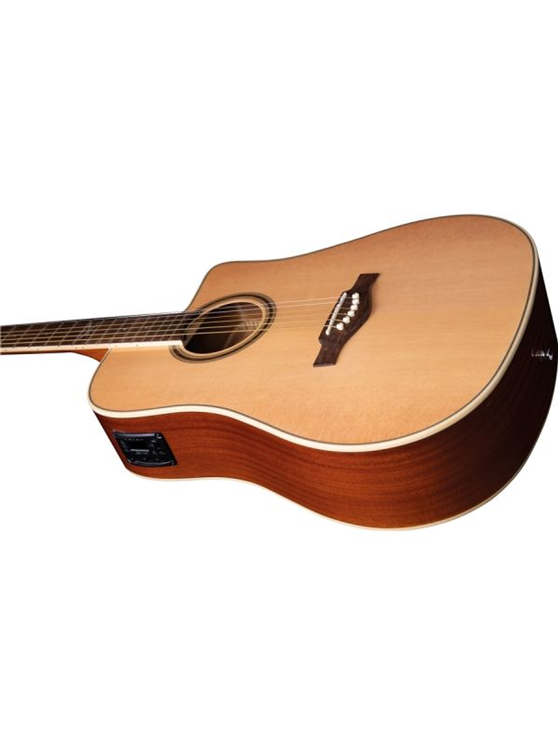 Guitarra Electroacustica EKO  NXT METAL D100CE Natural 4