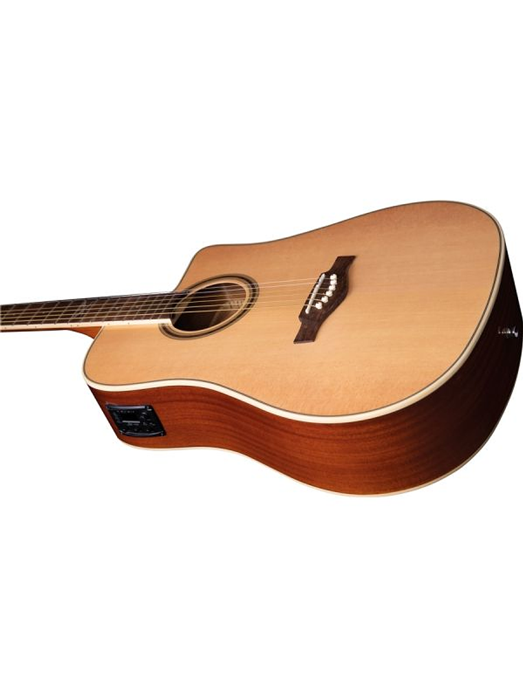 Guitarra Electroacustica EKO  NXT METAL D100CE Natural 4
