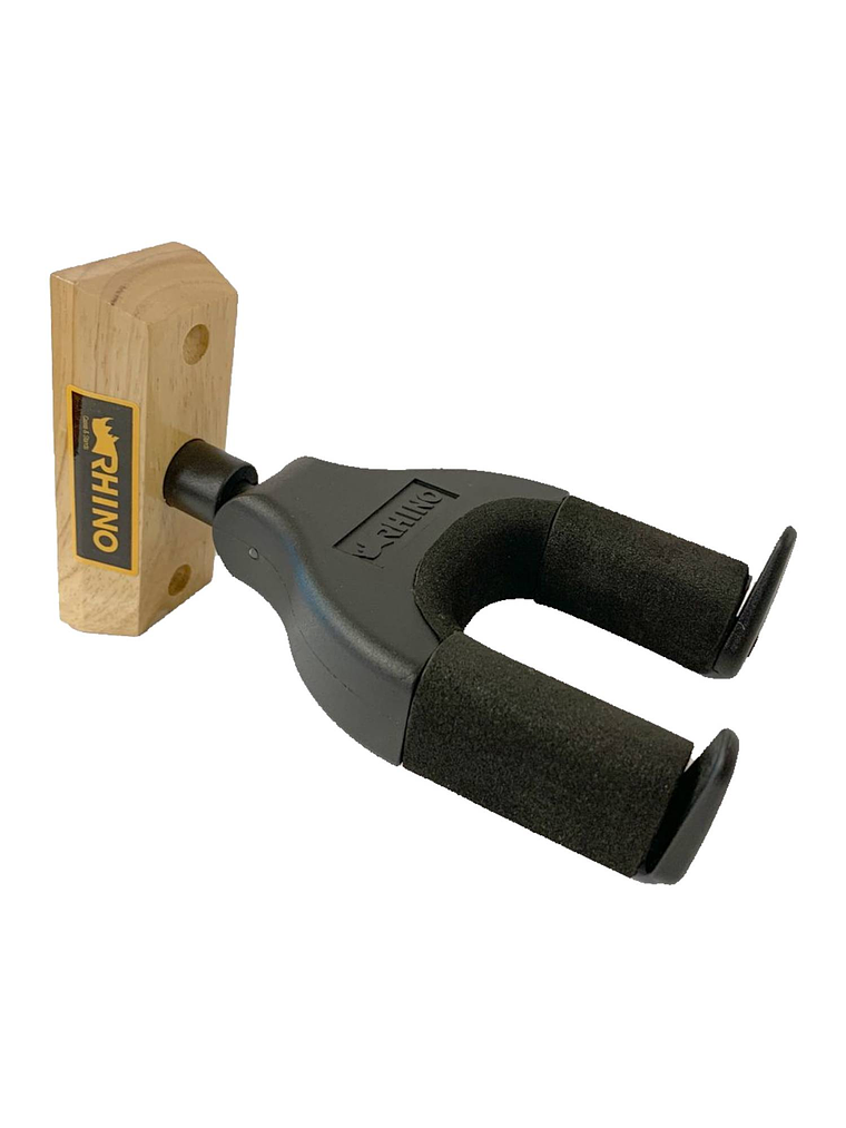 74RHIHANG01 Atril de Muro para Guitarra con Seguro Rhino 1