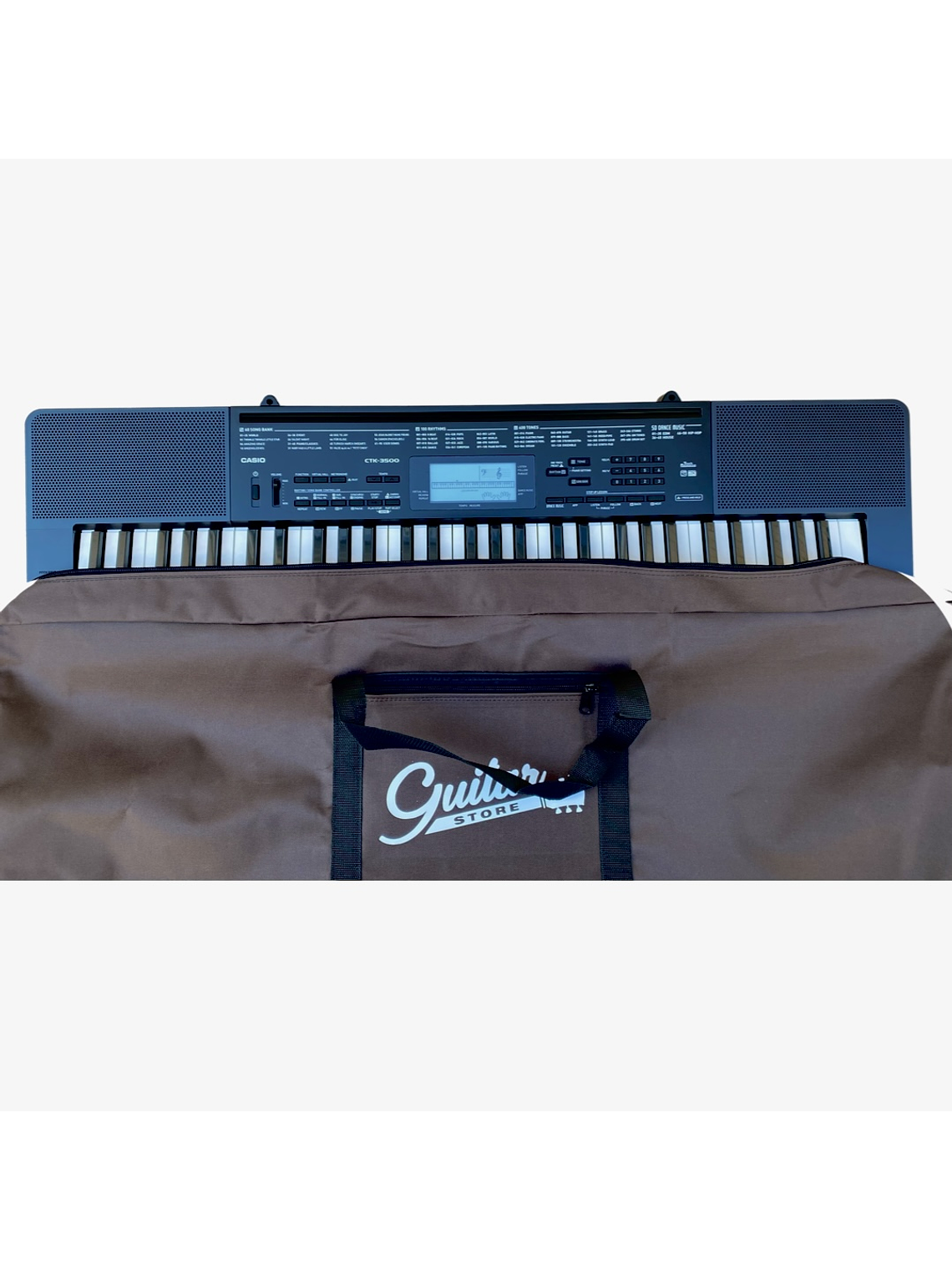 Funda Teclado 61 Teclas Color Café Guitarstore 2