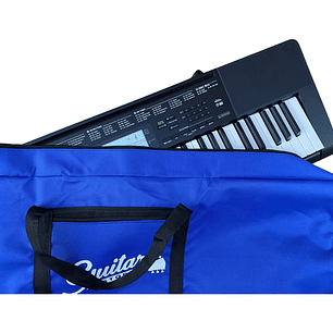 Funda Teclado 61 Teclas Color Azul Guitarstore