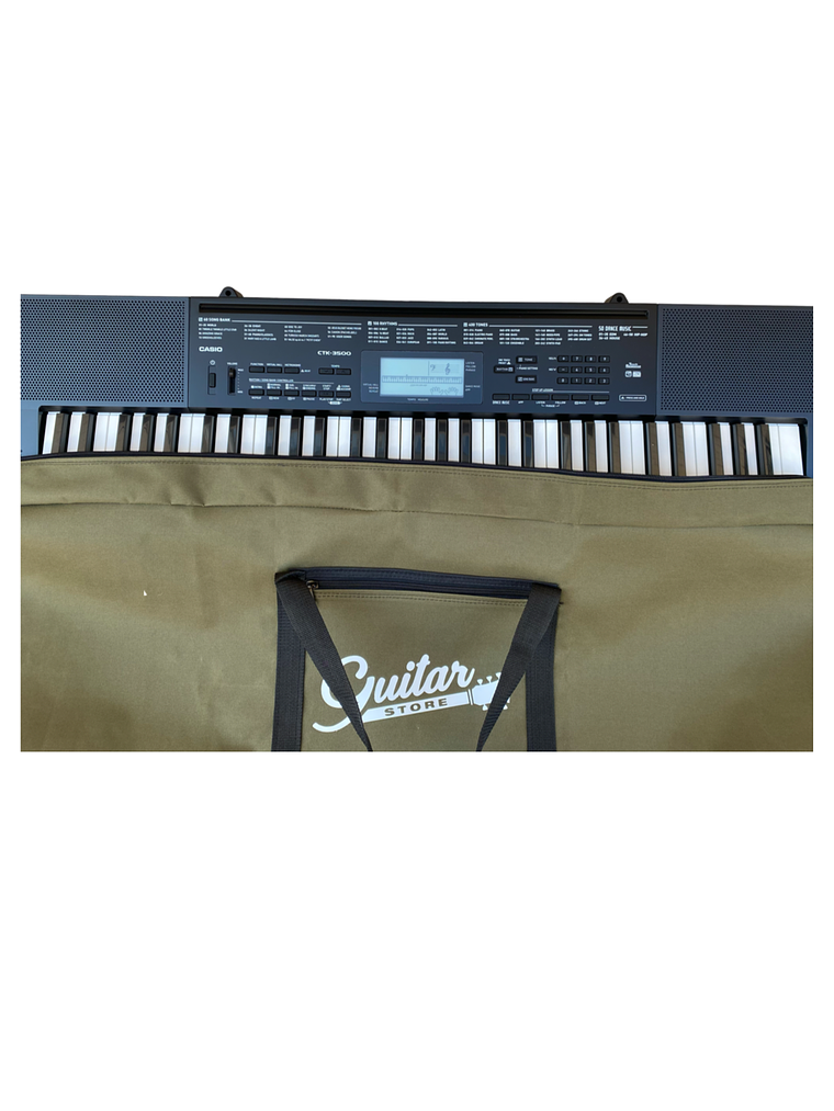 Funda Teclado 61 Teclas Color Verde Guitarstore 3