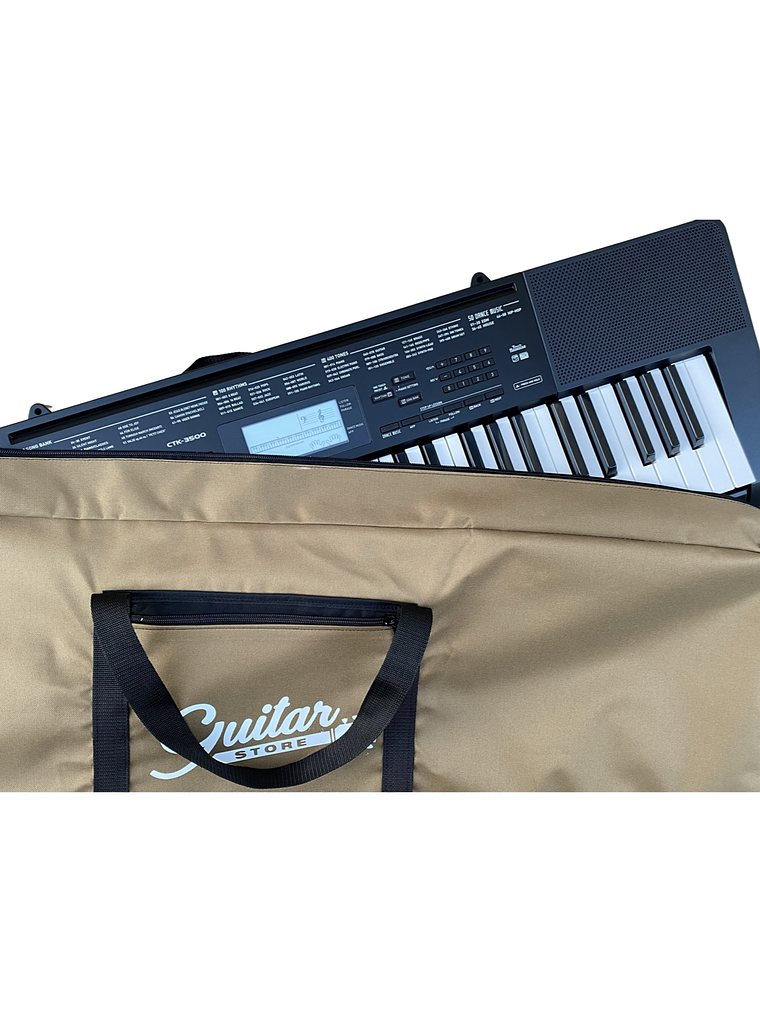 Funda Teclado 61 Teclas Color Beige Guitarstore 3
