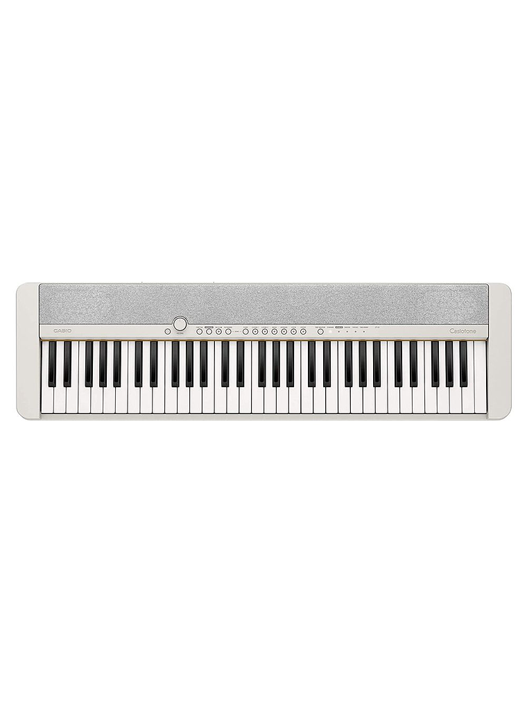 Pack Teclado Casio CT-S1 Blanco Atril + Sillin 2