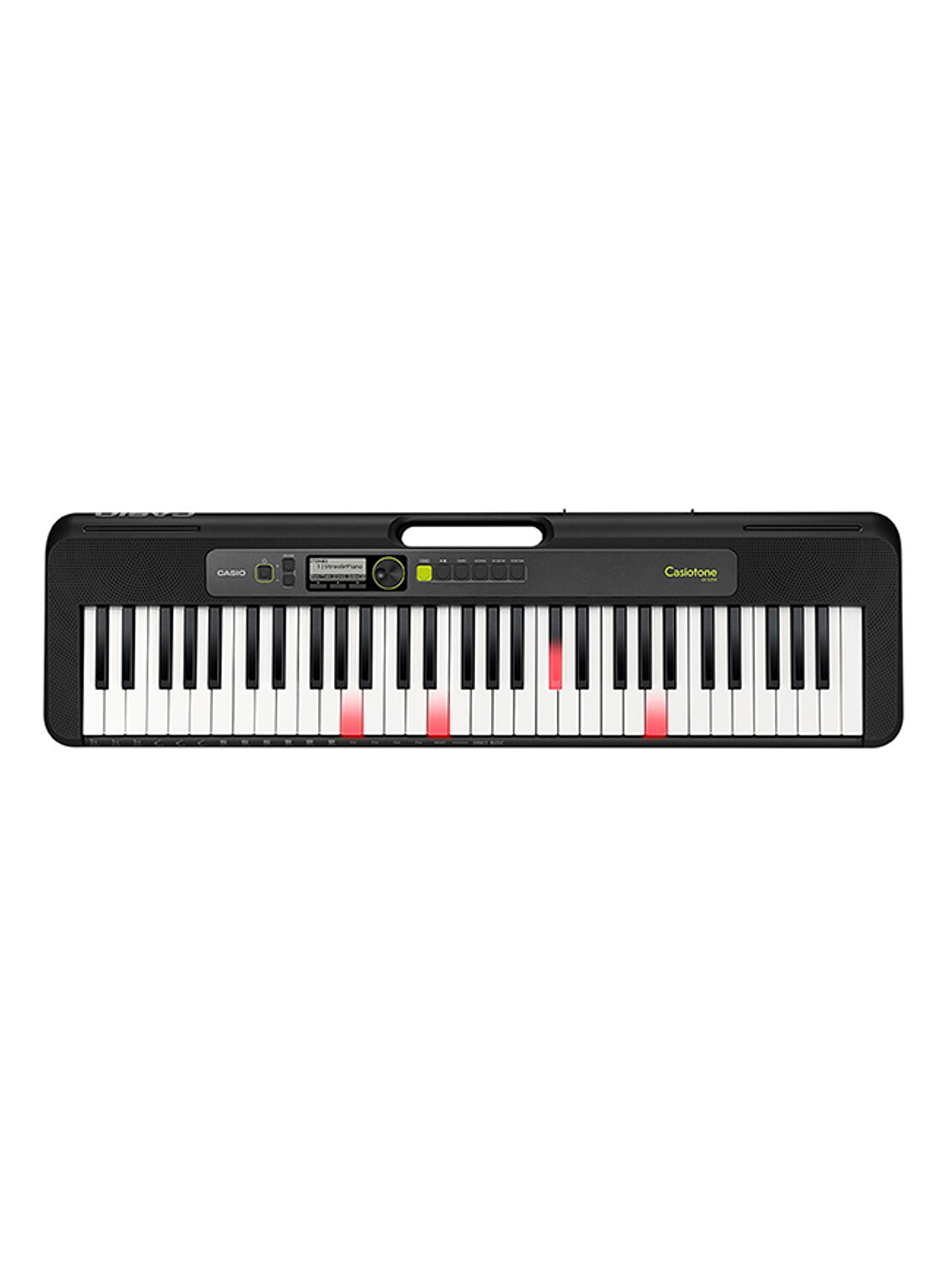 Pack teclado Casio LK-S250BK + Atril + funda y Transformador Original 2