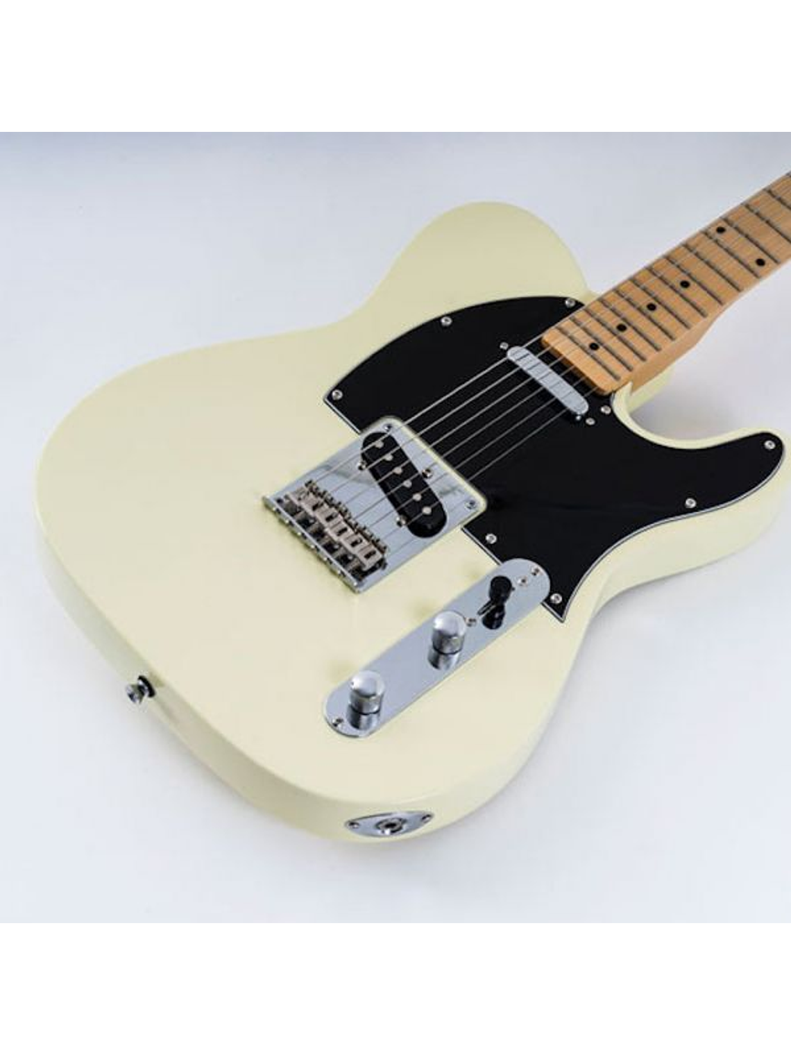 Guitarra eléctrica Telecaster WASHBURN OS-LT-IV-MF-A-U, Crema 5
