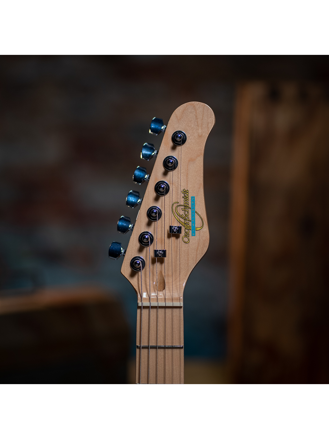 Guitarra eléctrica Telecaster WASHBURN OS-LT-IV-MF-A-U, Crema 7