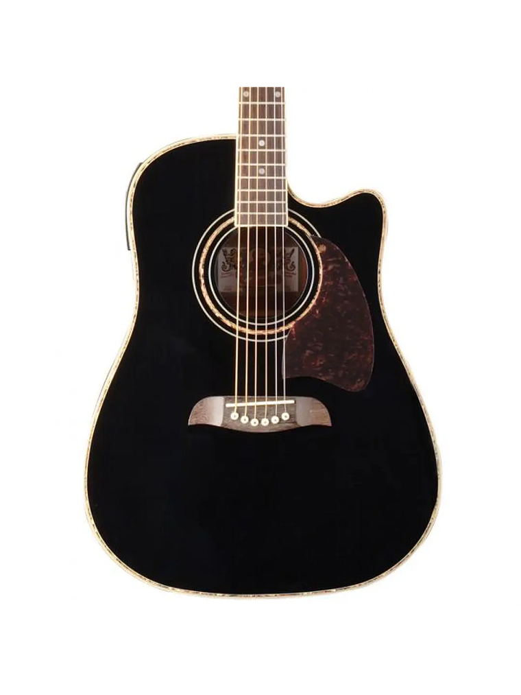 Guitarra Electroacústica Oscar Schmidt OG2CEB-AU, Negra 4