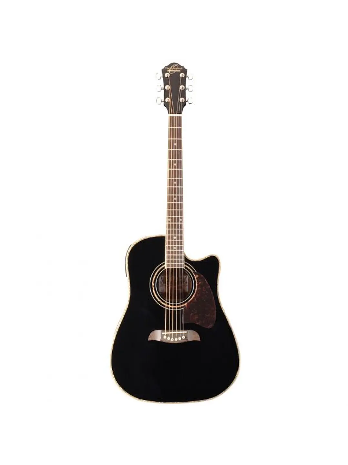 Guitarra Electroacústica Oscar Schmidt OG2CEB-AU, Negra 1