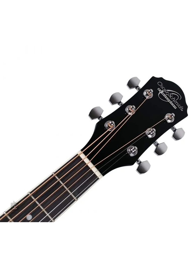 Guitarra Electroacústica Oscar Schmidt OG2CEB-AU, Negra 3