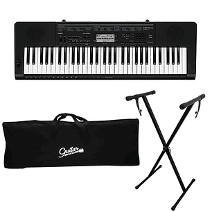 Pack Teclado Casio CTK-3500 + Atril + Funda